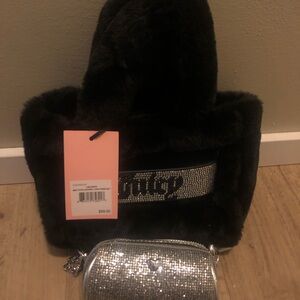 Juicy Couture mini fur bag